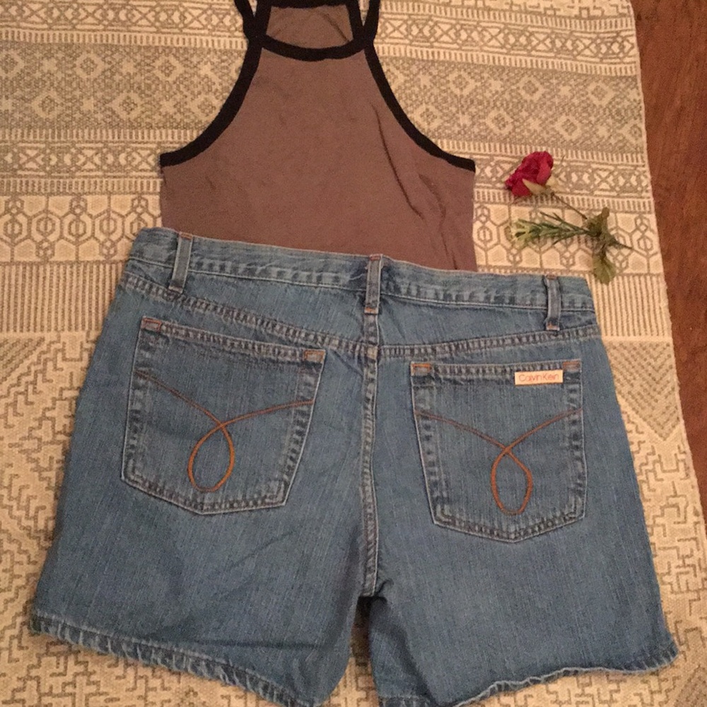 SALE🖤 Vintage Calvin Klein Jean Shorts 12 Women’s